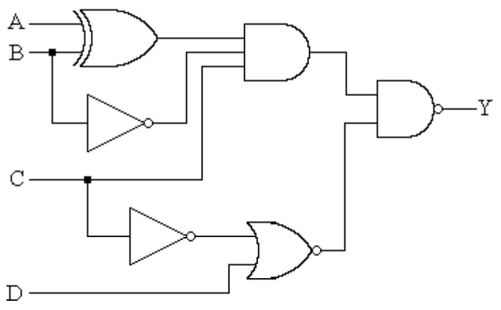 logic circuit diagram